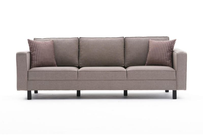 Sofa Vivianna 3-seters - Krem - 3 seter sofa