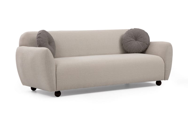 Sofa Windwhistle 3-seters - Krem - 3 seter sofa