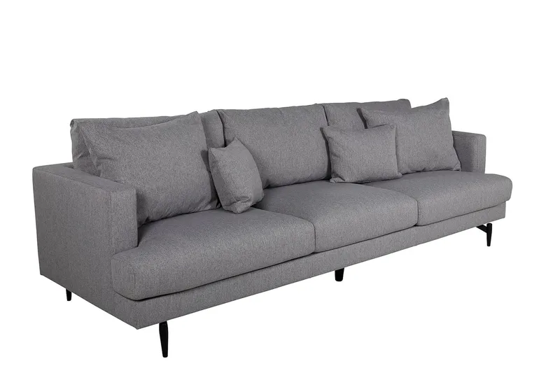 Sofia 3-seters Sofa - Grå - Møbler - Sofaer - 3 seter sofa