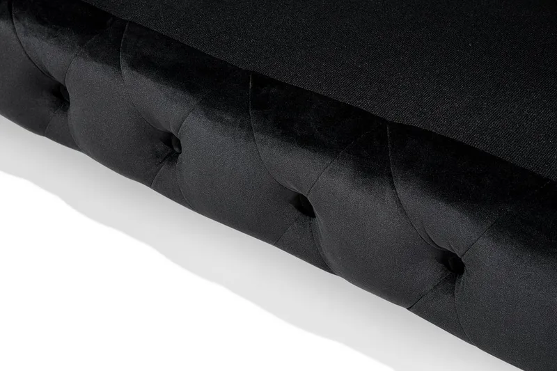 Sotra Sofa 2-4 Seter - Svart - Møbler - Sofaer - 3 seter sofa