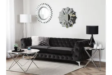 Sotra Sofa 2-4 Seter - Svart - Møbler - Sofaer - 3 seter sofa