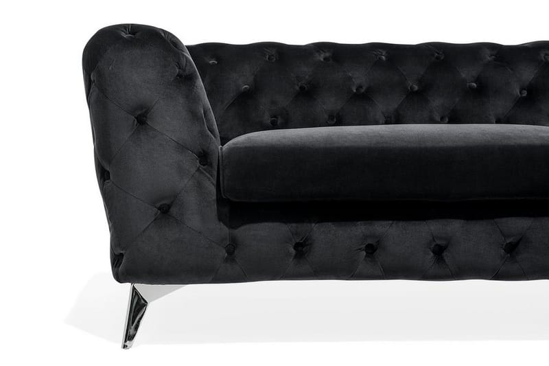 Sotra Sofa 2-4 Seter - Svart - Møbler - Sofaer - 3 seter sofa