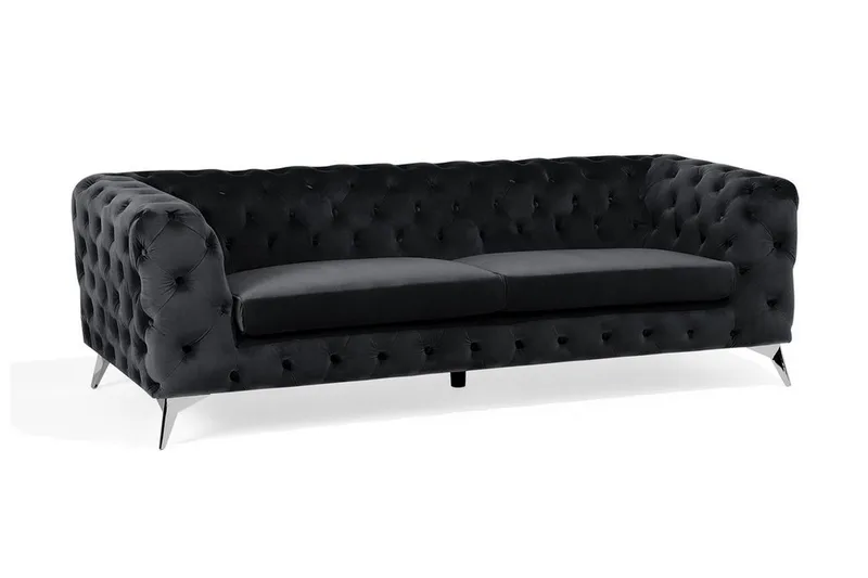 Sotra Sofa 2-4 Seter - Svart - Møbler - Sofaer - 3 seter sofa