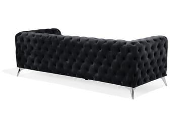 Sotra Sofa 2-4 Seter - Svart - Møbler - Sofaer - 3 seter sofa