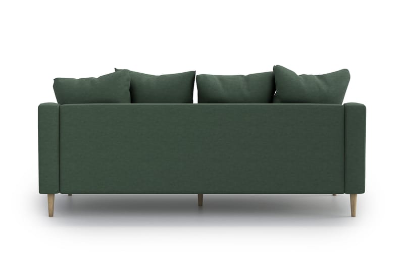 Sovesofa Sixta 3-seter - Grønn - 3 seter sofa