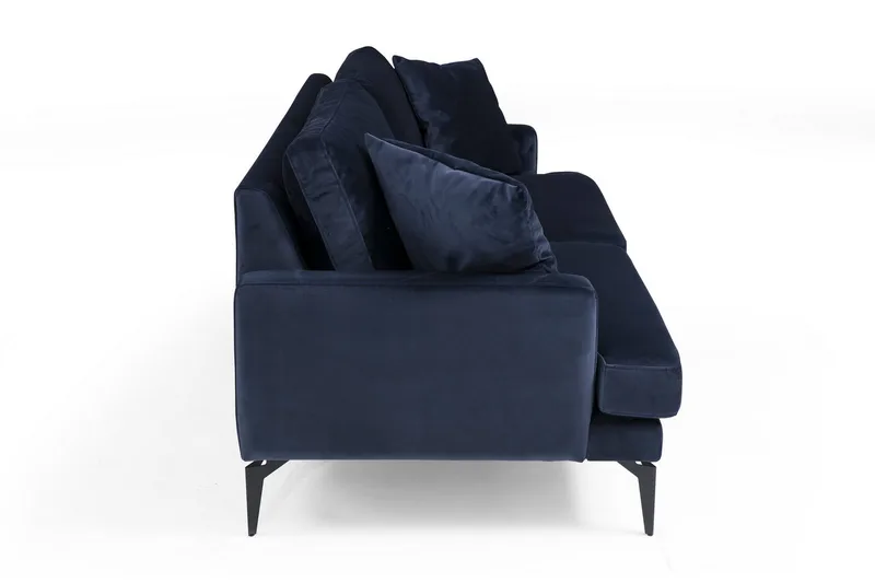 Sowka 3-Seter Sofa - Blå - Møbler - Sofaer - 3 seter sofa