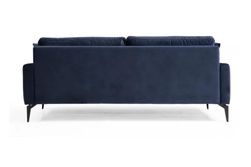 Sowka 3-Seter Sofa - Blå - Møbler - Sofaer - 3 seter sofa