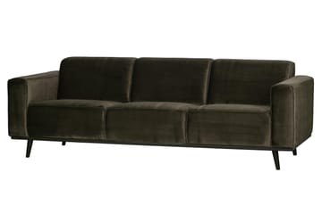 Statement 3-seter Sofa i Fløyel - Brun - Møbler - Sofaer - 3 seter sofa