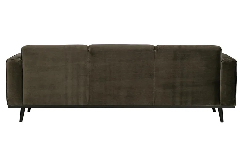 Statement 3-seter Sofa i Fløyel - Brun - Møbler - Sofaer - 3 seter sofa