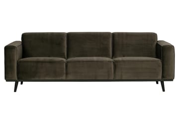 Statement 3-seter Sofa i Fløyel - Brun - Møbler - Sofaer - 3 seter sofa