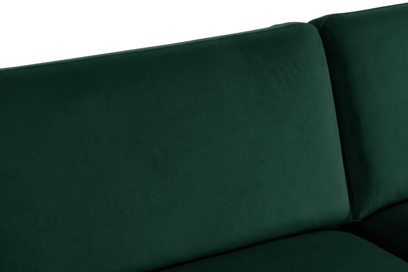 Teodin Fløyelssofa 3-seters - Grønn - Møbler - Sofaer - 3 seter sofa