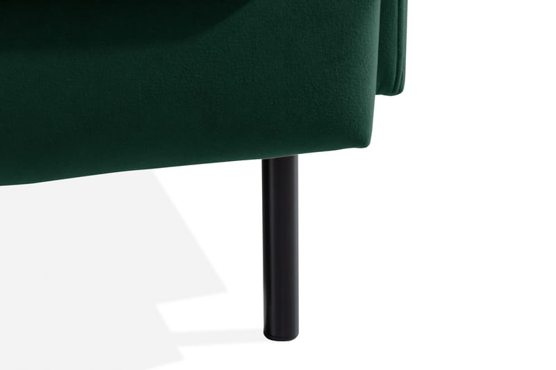 Teodin Fløyelssofa 3-seters - Grønn - Møbler - Sofaer - 3 seter sofa