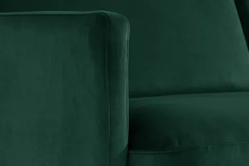 Teodin Fløyelssofa 3-seters - Grønn - Møbler - Sofaer - 3 seter sofa