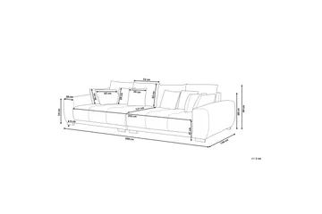 Torpo Sofa 3-seter - Beige - Møbler - Sofaer - 3 seter sofa