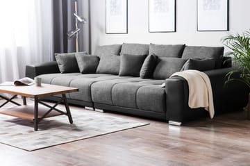 Torpo Sofa 3-seter - Grå - Møbler - Sofaer - 3 seter sofa