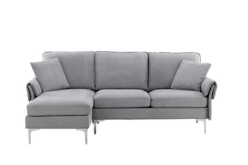 Toulouse Sofa 3-seter - Grå - Møbler - Sofaer - 3 seter sofa