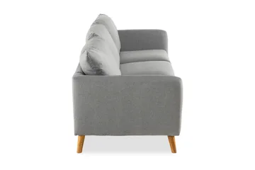 Trend 3-seters Stoffsofa - Grå - Møbler - Sofaer - 3 seter sofa