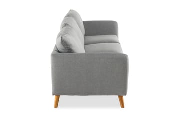 Trend 3-seters Stoffsofa - Grå - Møbler - Sofaer - 3 seter sofa