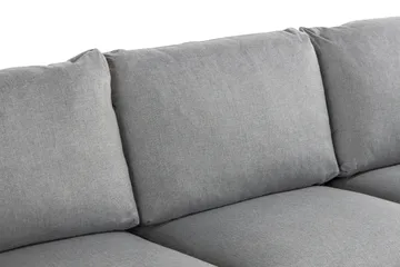 Trend 3-seters Stoffsofa - Grå - Møbler - Sofaer - 3 seter sofa