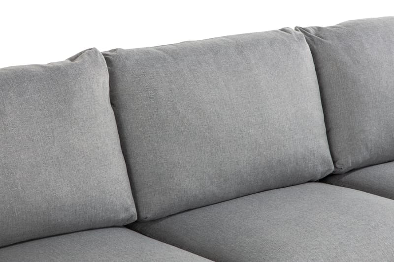Trend 3-seters Stoffsofa - Grå - Møbler - Sofaer - 3 seter sofa