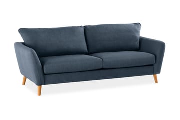 Trend 3-seters Stoffsofa - Mørkeblå - Møbler - Sofaer - 3 seter sofa