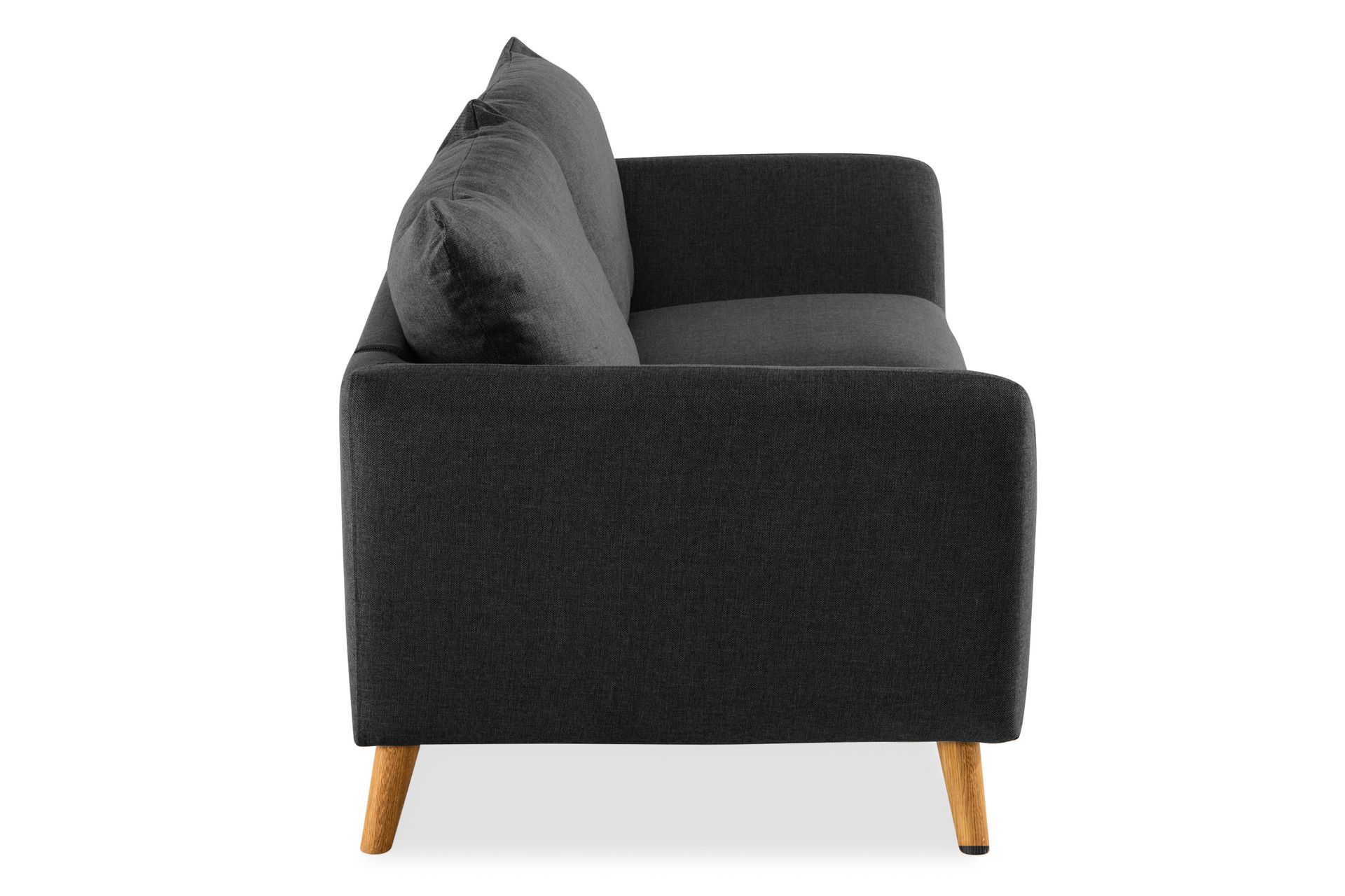 Trend 3-seters Stoffsofa - Svart - Møbler - Sofaer - 3 seter sofa