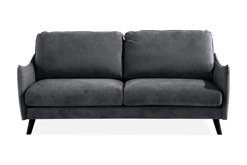 Trend Lyx 3-seter Sofa, Mørkegrå