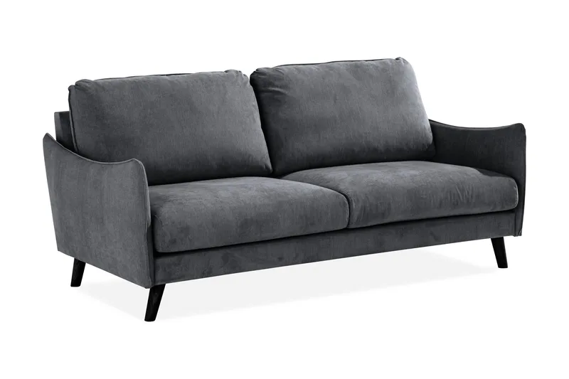 Trend Lyx 3-seter Sofa - Mørkegrå - Møbler - Sofaer - 3 seter sofa