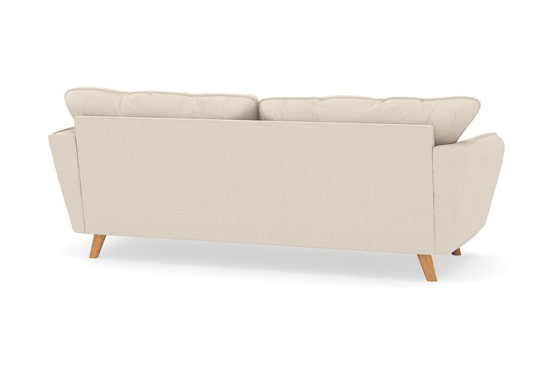 Trend Lyx 3-seters Manchestersofa - Beige - Møbler - Sofaer - 3 seter sofa