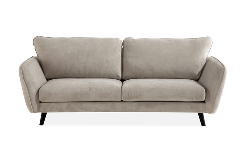 Trend Lyx 3-seters Stoffsofa - Beige - Møbler - Sofaer - 3 seter sofa