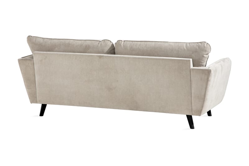 Trend Lyx 3-seters Stoffsofa - Beige - Møbler - Sofaer - 3 seter sofa