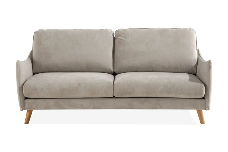 Trend Lyx 3-seters Stoffsofa, Beige
