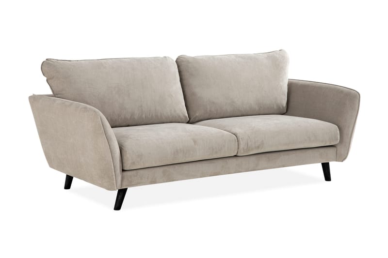 Trend Lyx 3-seters Stoffsofa - Beige - Møbler - Sofaer - 3 seter sofa
