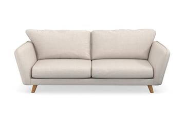 Trend Lyx 3-seters Stoffsofa - Beige - Møbler - Sofaer - 3 seter sofa