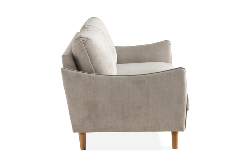 Trend Lyx 3-seters Stoffsofa - Beige - Møbler - Sofaer - 3 seter sofa