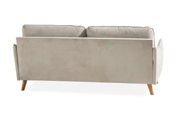 Trend Lyx 3-seters Stoffsofa - Beige - Møbler - Sofaer - 3 seter sofa
