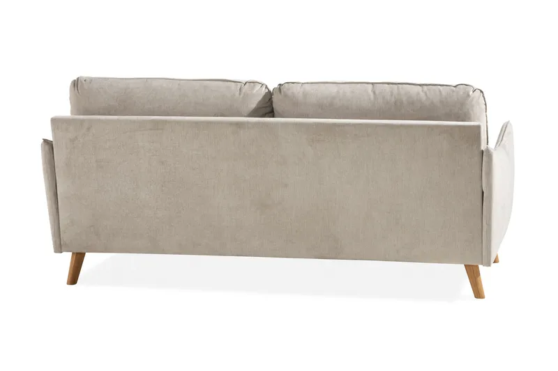Trend Lyx 3-seters Stoffsofa - Beige - Møbler - Sofaer - 3 seter sofa