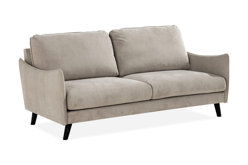 Trend Lyx 3-seters Stoffsofa - Beige - Møbler - Sofaer - 3 seter sofa