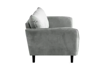 Trend Lyx 3-seters Stoffsofa - Grå - Møbler - Sofaer - 3 seter sofa