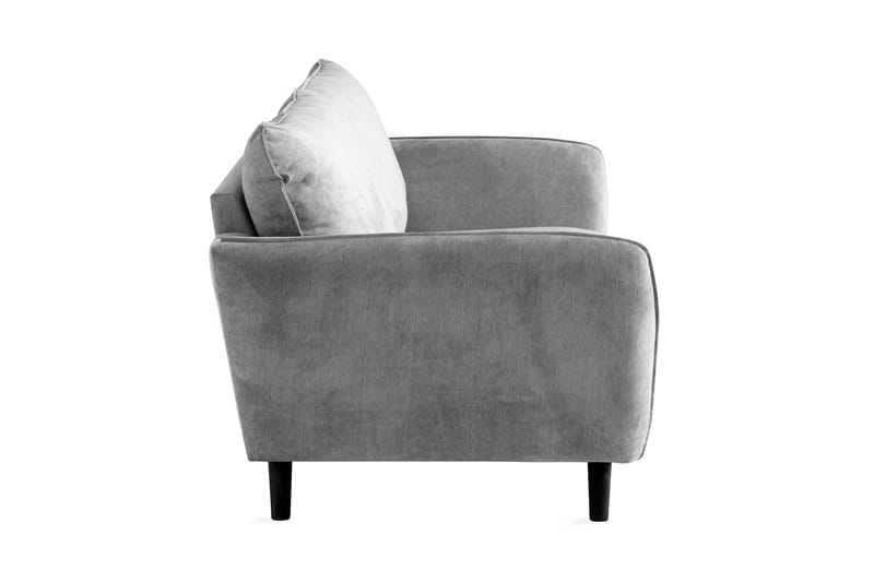 Trend Lyx 3-seters Stoffsofa - Grå - Møbler - Sofaer - 3 seter sofa