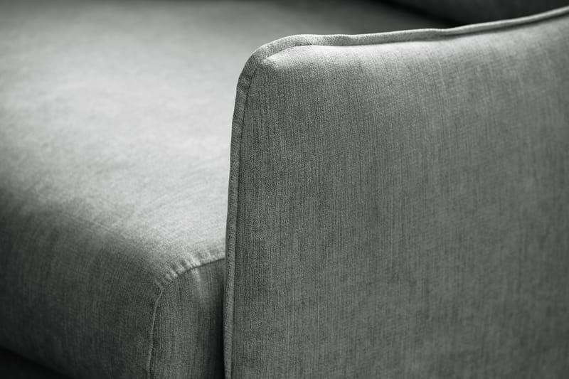 Trend Lyx 3-seters Stoffsofa - Grå - Møbler - Sofaer - 3 seter sofa