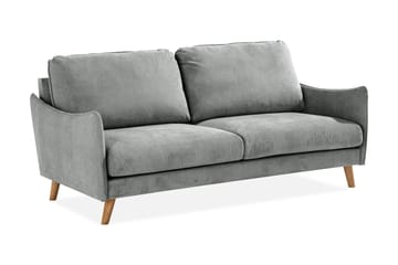 Trend Lyx 3-seters Stoffsofa - Grå - Møbler - Sofaer - 3 seter sofa