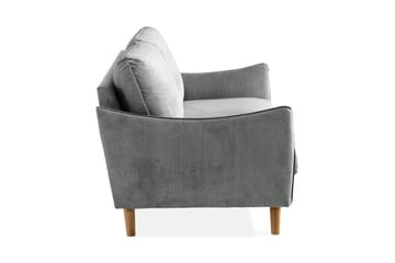 Trend Lyx 3-seters Stoffsofa - Grå - Møbler - Sofaer - 3 seter sofa