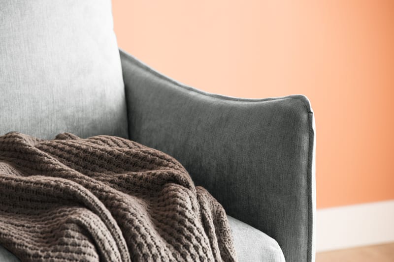 Trend Lyx 3-seters Stoffsofa - Grå - Møbler - Sofaer - 3 seter sofa