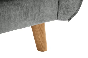 Trend Lyx 3-seters Stoffsofa - Grå - Møbler - Sofaer - 3 seter sofa