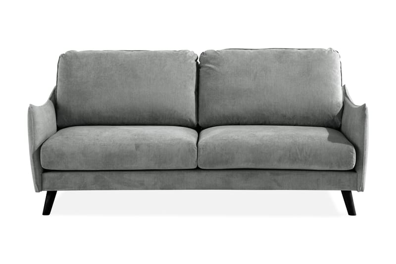 Trend Lyx 3-seters Stoffsofa - Grå - Møbler - Sofaer - 3 seter sofa