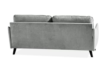 Trend Lyx 3-seters Stoffsofa - Grå - Møbler - Sofaer - 3 seter sofa