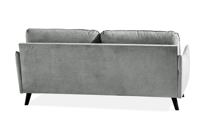 Trend Lyx 3-seters Stoffsofa - Grå - Møbler - Sofaer - 3 seter sofa