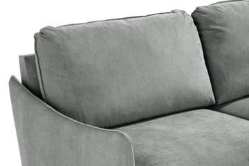 Trend Lyx 3-seters Stoffsofa - Grå - Møbler - Sofaer - 3 seter sofa