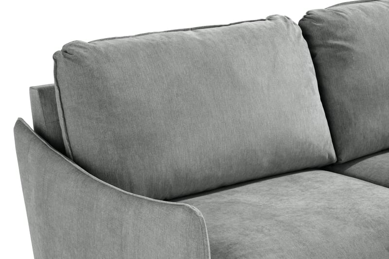 Trend Lyx 3-seters Stoffsofa - Grå - Møbler - Sofaer - 3 seter sofa